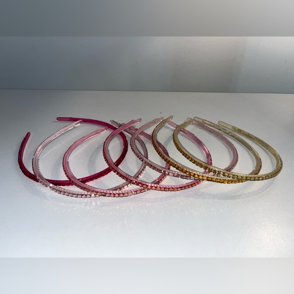 Set of 7 bedazzled headbands - Picture 3 of 9